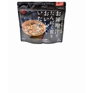 お味噌汁でたんぱく質をおいしくいただく［たっぷり葱と蓮根］
