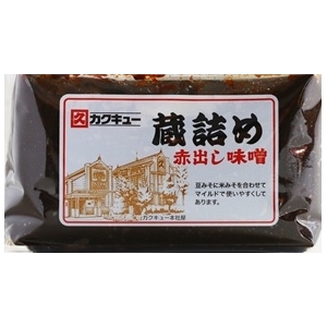 赤出し味噌 蔵づめ 750g
　